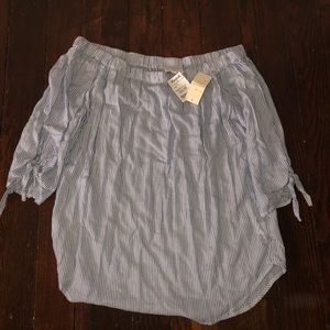 Off the shoulder blouse